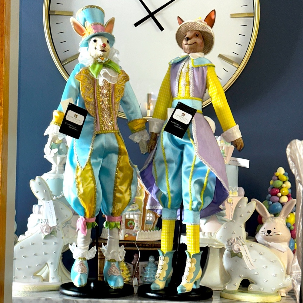 Easter Mr. & Mrs. Bunny Katherine’s collection